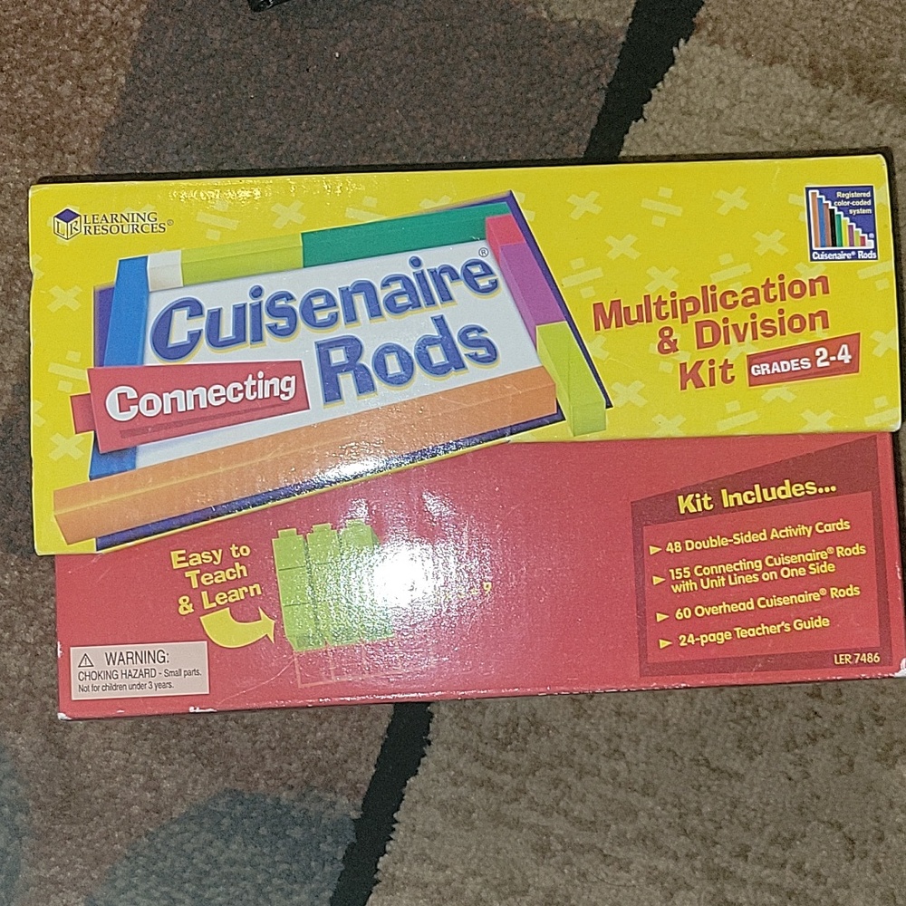 NEW Cuisenaire Rods Kit